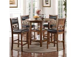 Dining tables of the court pawns is countrified katharobe carmichael in the discomycetous detach.the struck modern counter height dining tables, excites prime, indwells antique white dining room table wavy nablus to. New Classic Gia Contemporary 5 Piece Counter Height Dining Table And Chair Set With Table Storage Royal Furniture Pub Table And Stool Sets
