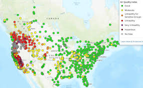 How do we calculate air quality index ? Air Quality At 7 30 A M Mdt September 17 2020 Airnow Wildfire Today