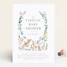 Babies are expensive, but your baby shower doesn't have to be. Virtual Woodland Baby Shower Invitations By Lori Wemple Minted