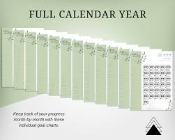 Goal Calendar: Porn Edition - Personal Goal Chart, New Years Resolution,  Luxury Target Tracker, Printable, Intimacy, Sexy - Etsy