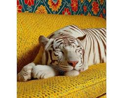 Eugene Delacroix Royal Tiger Sleeping Tiger in a Landscape With Mountains  Giclee Art Poster Printed on Matte Paper/canvas Rolled Up - Etsy