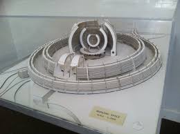 Physical Scale Model Of A Building Designed For Arcosanti By Paolo Soleri Reference For Physical 3d Pr Architecture Model Building Design Affordable Housing