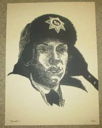 FARGO Marge Gunderson fran mcdermott signed art PRINT poster Brian Methe  bmethe