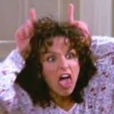 Did YOU have a safety school? Was it Tufts? Full episode available at the  link in bio! #hotandheavyelaine #elainebenes #seinfeld #seinfeldpodcasts  #julialouisdreyfus #tufts #thepuertoricanday @officialjld