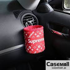 シュプリーム 車エアベントポーチ supreme 携帯電話収納袋 小物入れポケット ケンゾー 車ストレージバッグ ゴミ箱 ケース 収納袋 シュプリーム フェンディ アクセサリー