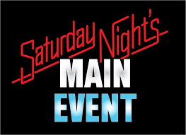 LJN Wrestling Superstars - Vector version of the Saturday Night's Main  Event logo. Near perfect replication of the show's mark. This might be the  only high res version of the logo anywhere.