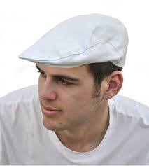 Failsworth Natural Linen Mariner Flat Cap Irish Linen British Clothing Brands Country Hats