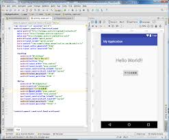 Tried Hello World Using Android Studio Dev