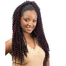 Demi Rasta Avec Meches Bouclees Tresses Cheveux Noirs Coiffures De Filles Noires Cheveux Noirs