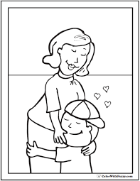 Mother's day coloring book for kids, mom coloring pages, printable coloring card, mom coloring book. 45 Mothers Day Coloring Pages Printable Digital Pdf Downloads