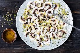 Carpaccio De Champignons Rezept In 2020 Rezepte Rezepte Mit Pilzen Essen
