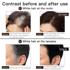 How to determine if your greying is premature or natural? One Time Hair Dye Instant Gray Root Coverage Hair Color Modify Cream Stick Temporary Cover Up White Hair Colour Dye15ml Hair Color Aliexpress