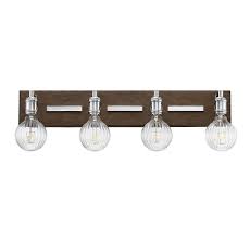 21 posts related to rustic vanity lights. Savoy House Barfield 4 Light Bathroom Vanity Light In Polished Nickel Wood Lightsonline Com