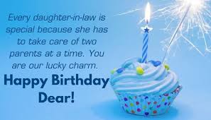 Happy birthday to my daughter. Sweet Happy Birthday Wishes For Daughter In Law With Images