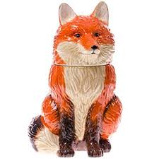 Fox Cookie Jar Antique Cookie Jars Cookie Jars Vintage Collectible Cookie Jars Fox valley traders holiday santa cookie & treat jar, multi.