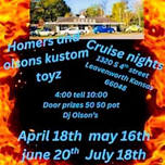 Homer's Drive In & Olson's Kustom Toyz Cruise Night