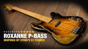 Start your free scottsbasslessons academy trial here: Roxanne P Bass Inspired Recreation Of Sting S 51 Fender Bass Youtube