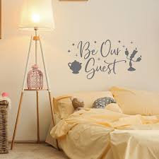 Maybe you would like to learn more about one of these? Beauty And The Beast Wall Decals Quotes Be Our Guest Vinyl Wall Decal Entrance Hall Guest Room Decor Kids Room Wall Decor X002 Buy Online At Best Prices In Pakistan Daraz Pk