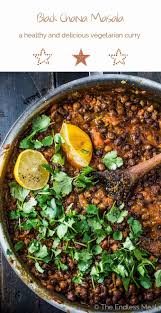 Black Chana Masala Chickpea Curry Recipe Chana Recipe Vegetarian Curry Vegan Dinner Recipes