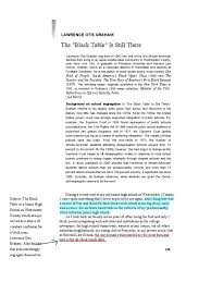 Many blacks blame whites for the institutionalized racism but are unaware that there is a wizard of oz who is to blame for societies shortcomings. The Black Table Is Still There Hw Discrimination Politics