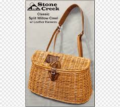 Wicker fish basket, vintage natural wicker and wire fish shaped centerpiece or fruit storage basket. Handbag Picnic Baskets Creel Wicker Nyse Glw Fish Basket Leather Fly Fishing Png Pngegg