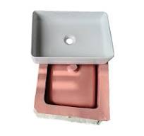High Quality Bathroom Fiberglass Silicone Concrete Wash ...