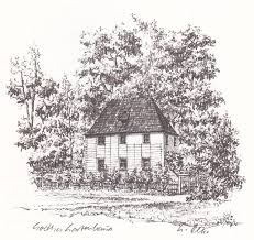 Gartenhaus aus holz kaufen, große auswahl, häuser mit flachdach, pultdach, satteldach, klassisch, modern, imprägniert, günstig bestellen, auch mit fußboden. Deutschland Lese Goethes Gartenhaus