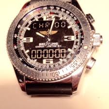 Breitling men's analog / digital watch not working. Breitling Accessories Breitling Analog Digital Watch B Poshmark