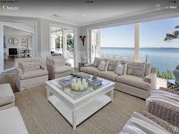 Like The Light Airy Look Beachy Linen Furniture Jute Rug Coastal Style Living Room Coastal Decorating Living Room Beach House Interior