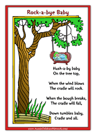 Rock A Bye Baby Rhymes Nursery Rhymes Songs Nursery Rhymes Lyrics Nursery Rhymes Activities