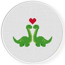 Aliexpress carries many cross stitch dinosaur free related products, including salt and pepper in 1 grinder , cross stitch count pattern landscape , heart and plane , embroidery cross stitch flower and fruit , craft diy dmc cross stitch , unprinted cross stitch animal , cross stitch paradise. Dino Love Cross Stitch Pattern Daily Cross Stitch