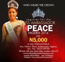 Image result for miss ambassador for peace