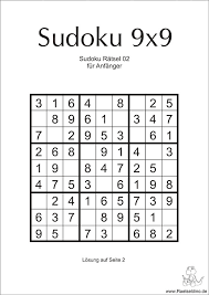 Klicke hierfür auf den button antworten prüfen. Sudoku Fur Anfanger Mit Losung