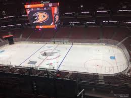 honda center section 409 anaheim ducks rateyourseats com