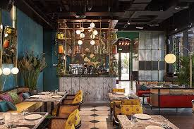 Studio Lotus Weaves Cuisine With Indian Design In Dubai Restaurant Bar Design Restaurant Indian Interior Design Restaurant Interior Design