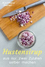 Zwiebelsirup Als Naturlicher Hustensaft Auch Fur Kinder Hustensirup Zwiebelsaft Husten Gesunde Getranke Fur Kinder