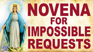 Our online prayer requests are for anyone in need of spiritual support during difficult circumstances. Novena For Impossible Requests Very Powerful Youtube