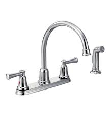 arc kitchen faucet with side spray