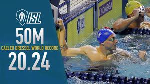 Olympic swim trials in omaha on sunday. Caeleb Dressel Sets New World Record For 50m Freestyle Youtube