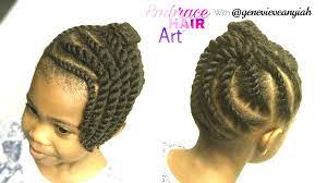 Get this amazing twist out tapered twa natural hair style. Natural Hair Kids Easy Two Strand Twist Updo Embrace Your Tresses