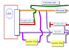 Dummy_'s guide to installing recon led tail lights on 2008+ ford superduty part # 264176bk, cl, rd, or rbk. Diagram 3 Led Tail Light Wire Diagram Full Version Hd Quality Wire Diagram Vetwiring Argiso It