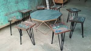 Dalam suatu proyek ataupun terlepas dari berbagai tujuan kebutuhan penggunaan berat besi beton diatas, maka kali ini kita akan membahas cara menghitung berat besi beton. Model Kursi Besi Beton Dan Meja Cafe Segi Delapan Youtube