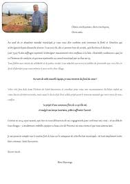 Détailler le projet en quelques lignes : Lettre Ouverte De Monsieur Le Maire Remerciements Mairie De Saint Savournin