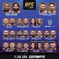 This is a list of events held and scheduled by the ultimate fighting championship (ufc), a mixed martial arts promotion based in the united states. Ufc S Instagram Photo E Hoje Nao Perca O Ufc251 Que Inaugura A Ilha Da Luta Neste Sabado 11 A Partir De 18h Horario De Brasilia A Ufc Instagram Luta