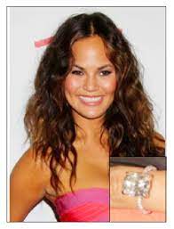 Chrissy Teigen Engagement Ring Celebrity Engagement Rings Chrissy Teigen Engagement Ring Engagement Rings