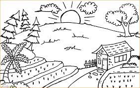 Salah satunya adalah sebagai sarana atau wadah untuk mengekspresikan imajinasi dan inspirasi menjadi suatu karya seni. Sketsa Menggambar Gambar Pemandangan Alam Mino Gambar