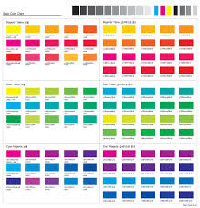 Offset Printing Color Chart Www Bedowntowndaytona Com