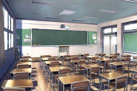 学校の教室 机と黒板 1440 x 960 の壁紙 壁紙キングダム pc デスクトップ版 デスクトップピクチャ 写真 学校 学校 イラスト