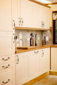 Full Height Solid Oak Cabinets With Frontals Painted In Farrow S Cream Seamlessly Join Together Wall Units A Kitchen Backsplash Designs Kitchen Cabinetry Design