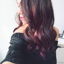 After your hair has dried, apply the purple hair color to your bleached sections of hair with the help of your tinted brush. Overtone Purple For Brown Hair Conditioner System Gave Me The Violet Hair Of My Dreams Teen Vogue
